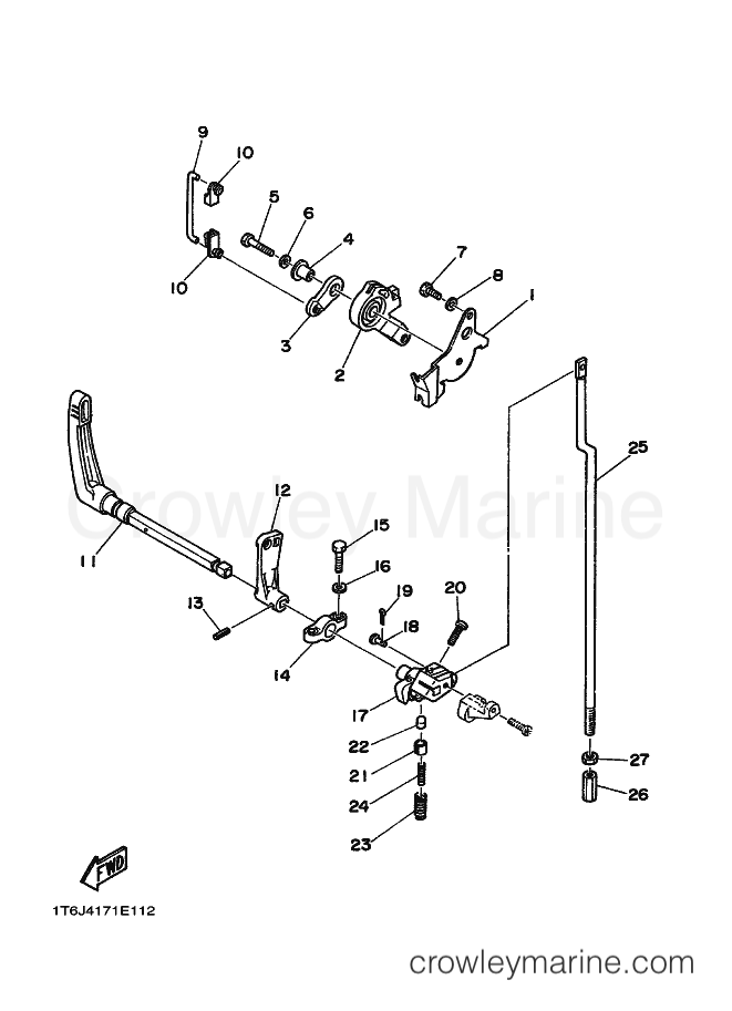 Yamaha Motors 40J (6J40) [010] - CONTROL