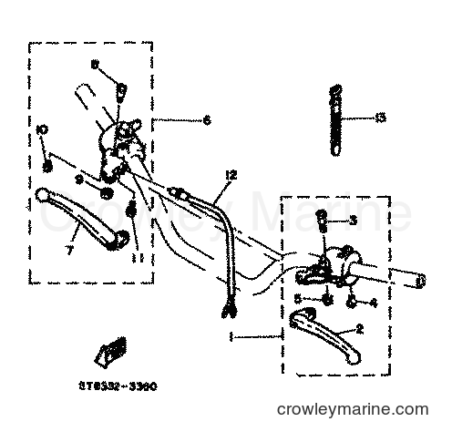 1983 Scooter DT80MX - DT80MX (36N) [999] - HANDLE SWITCH & LEVER