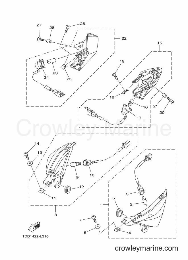 Yamaha Motors AT125FC (1DB1) [010] - FLASHER LIGHT