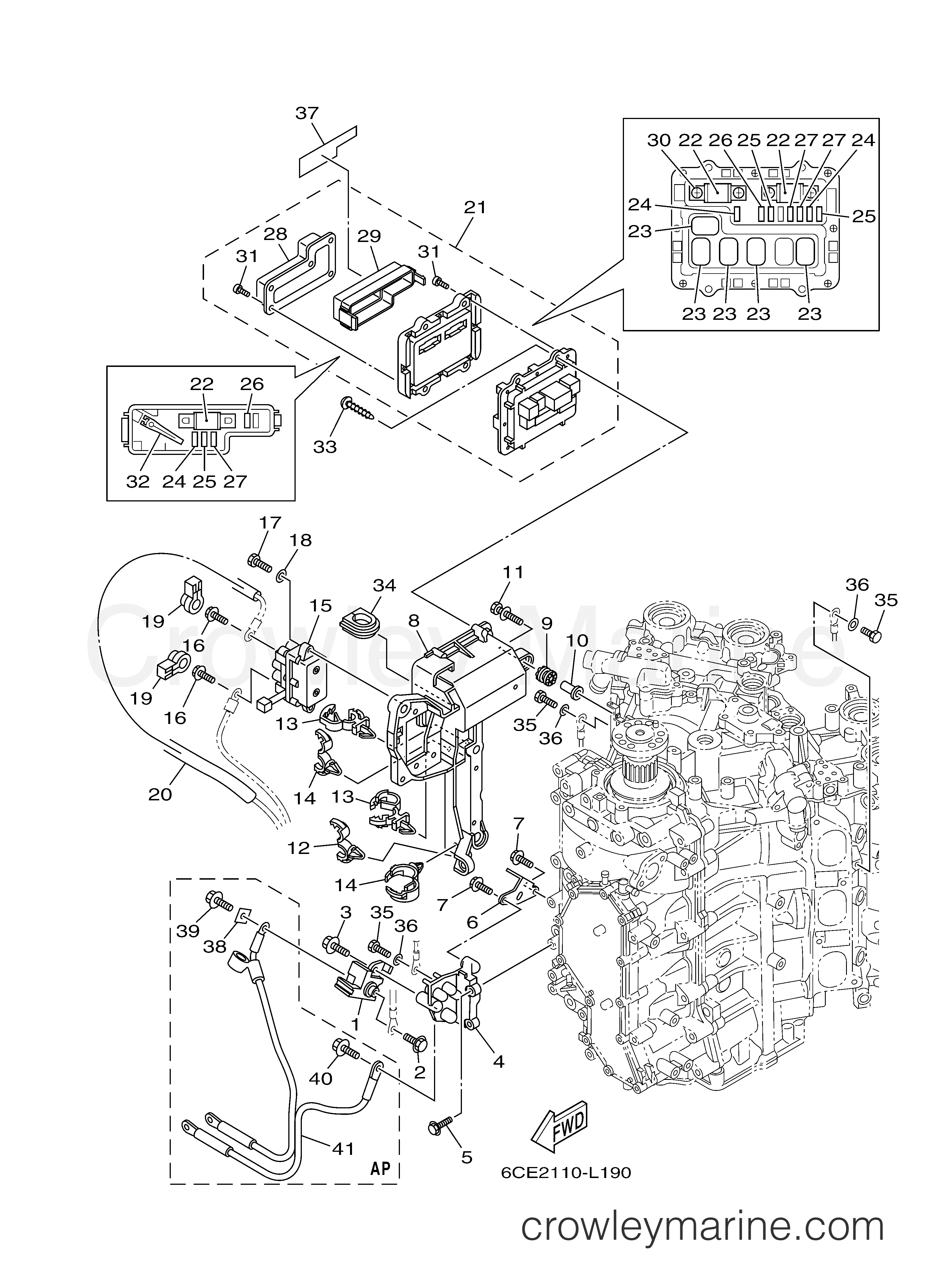 Yamaha Motors F300XCA - ELECTRICAL 3