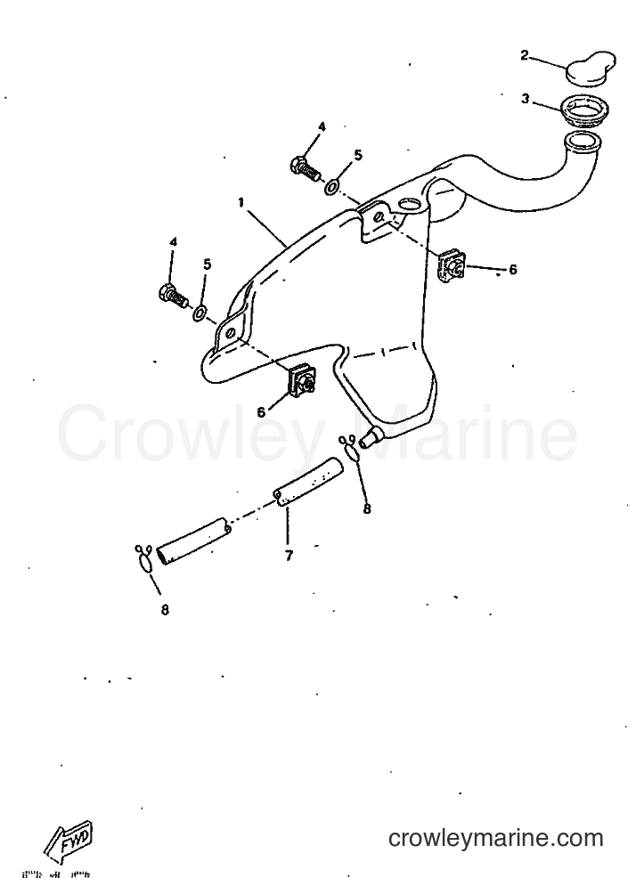 1998 Scooter CW50RSP - CW50RSP (4URD) [999] - OIL TANK