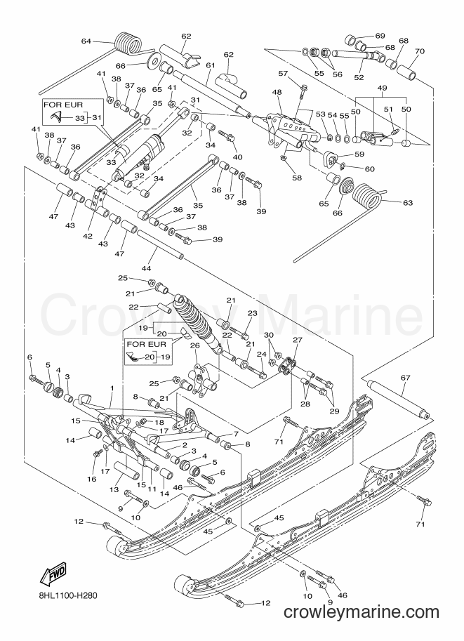 2009 Snowmobile RFX10ST2 - RFX10ST2 (8HL2) [010] - TRACK SUSPENSION 2