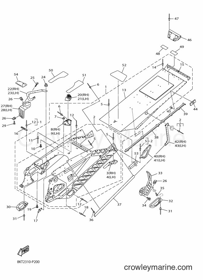 Yamaha Motors SRV10MS2 (8KT2) [010] - FRAME 2