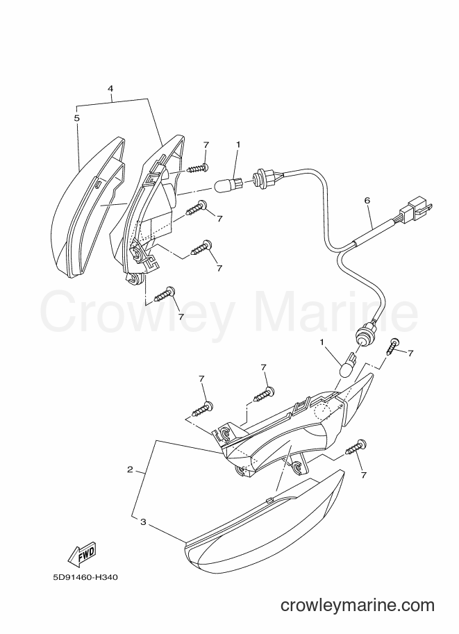 Yamaha Motors T115LE (35D4) [010] - FLASHER LIGHT