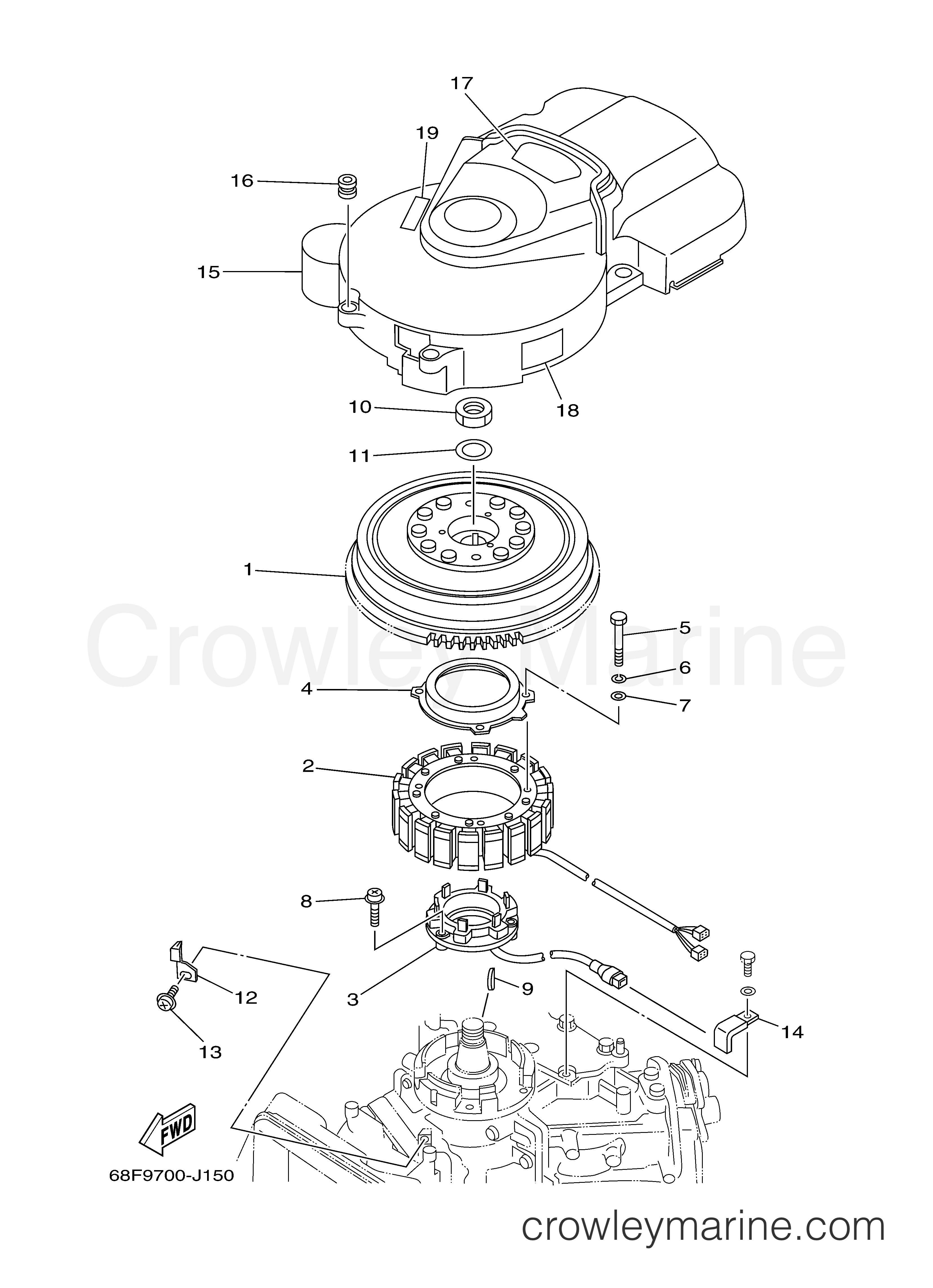 Yamaha Motors Z200TXR - GENERATOR