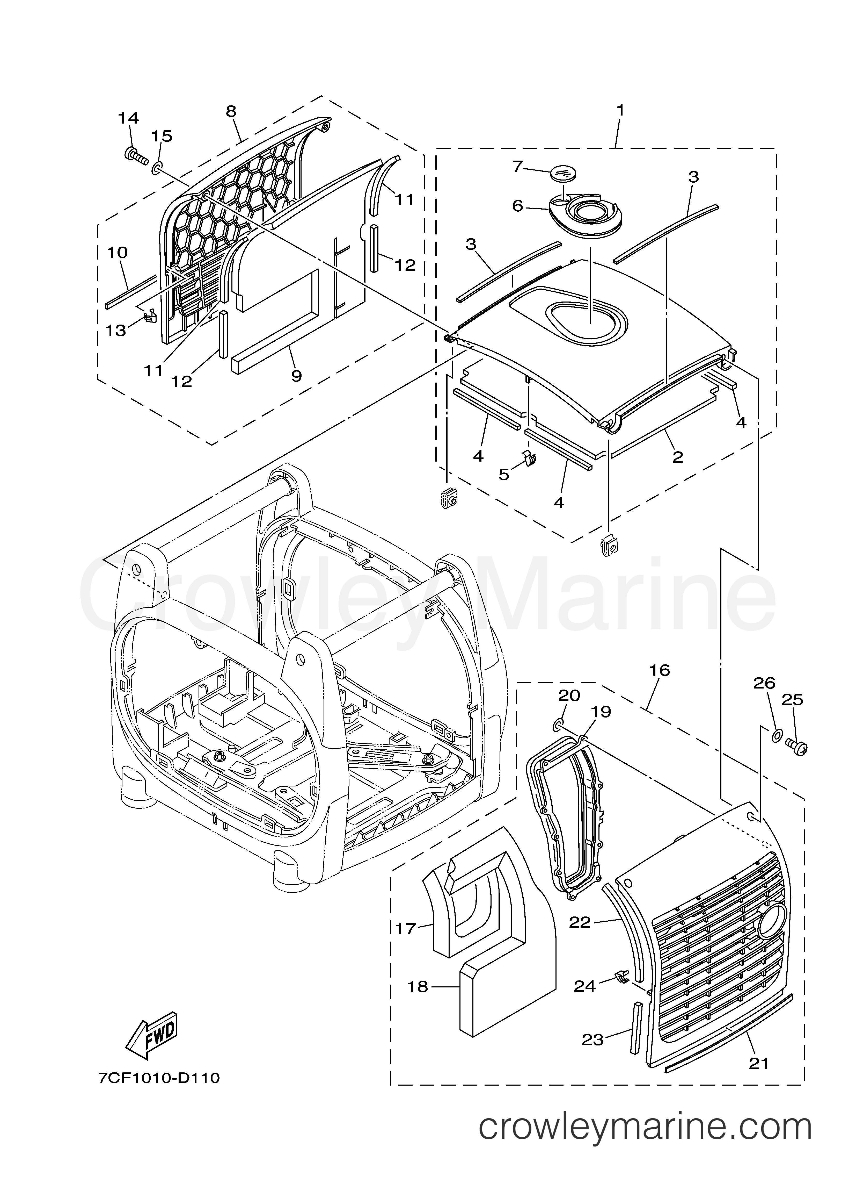 Yamaha Motors EF2400ISHC  (INVERTER GENERATOR) - FRAME 3