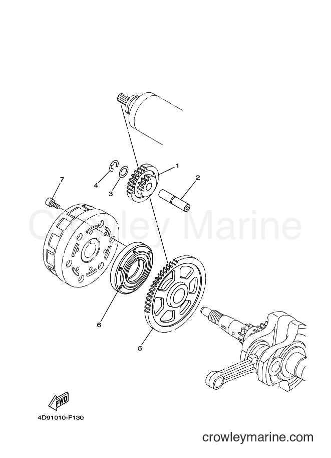 Yamaha Motors YP250 (4D96) [010] - STARTER