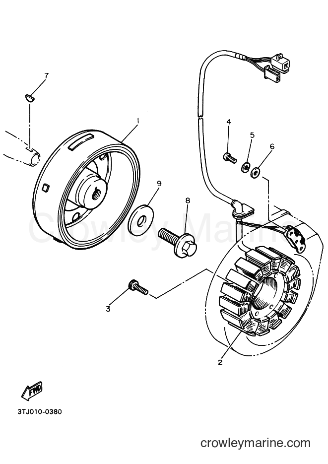 Yamaha Motors FZR400RR (4DX2) [999] - GENERATOR