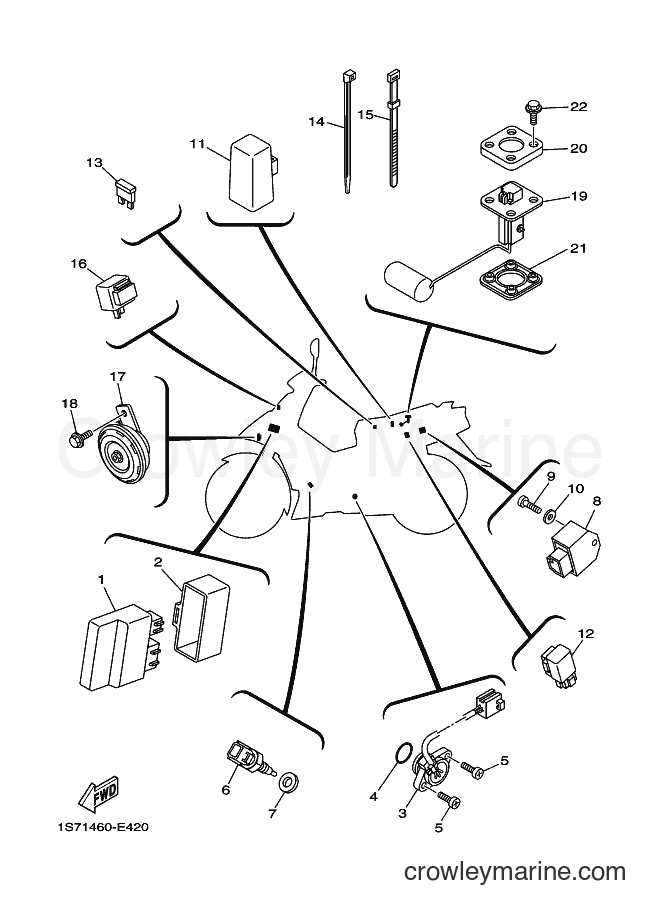 2006 Scooter T135SE - T135SE (1S71) [010] - ELECTRICAL 2