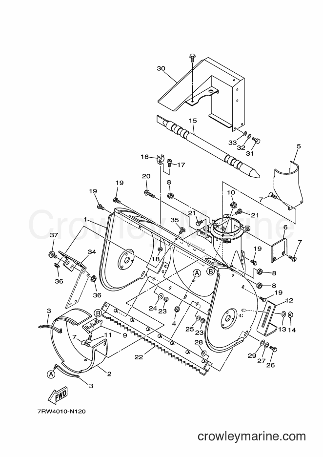 Yamaha Motors YT1070 (7RW4) [010] - AUGA CASE