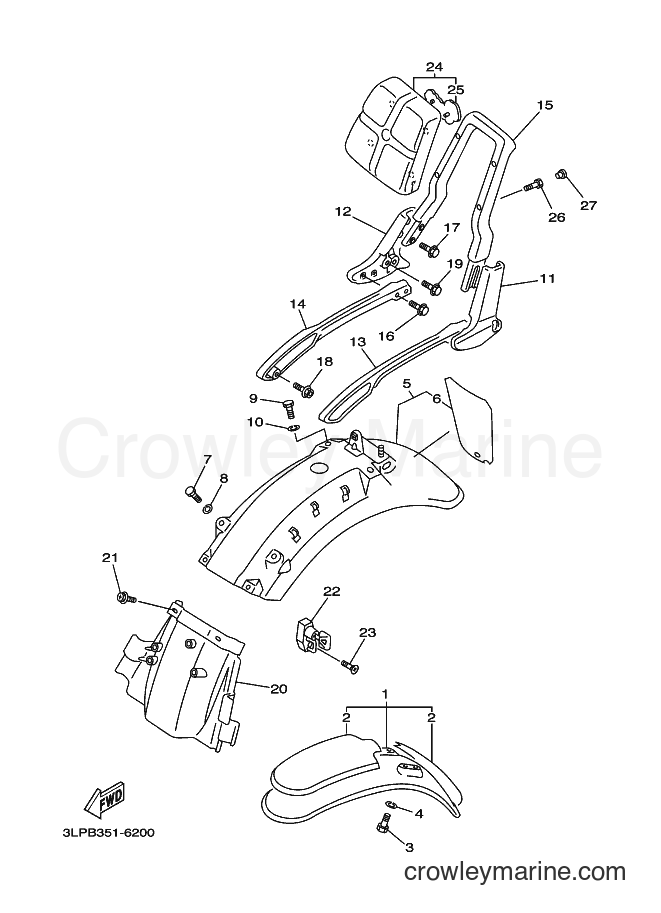 Yamaha Motors XV1100 (3LPH) [010] - FENDER
