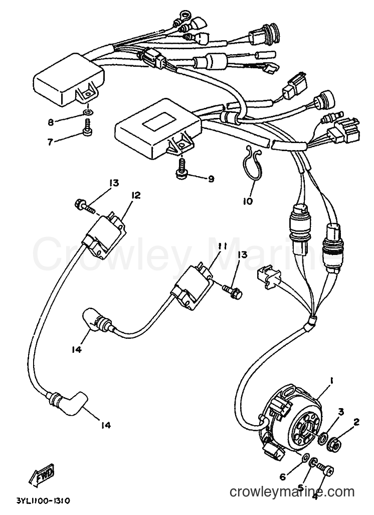 Yamaha Motors TZ250 (3YL1) [030] - GENERATOR