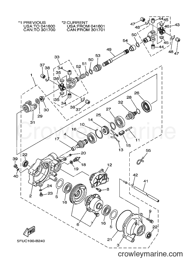 2003 ATV YFM400FWN - YFM400FWN (5FUD) [010] - FRONT DIFFERENTIAL