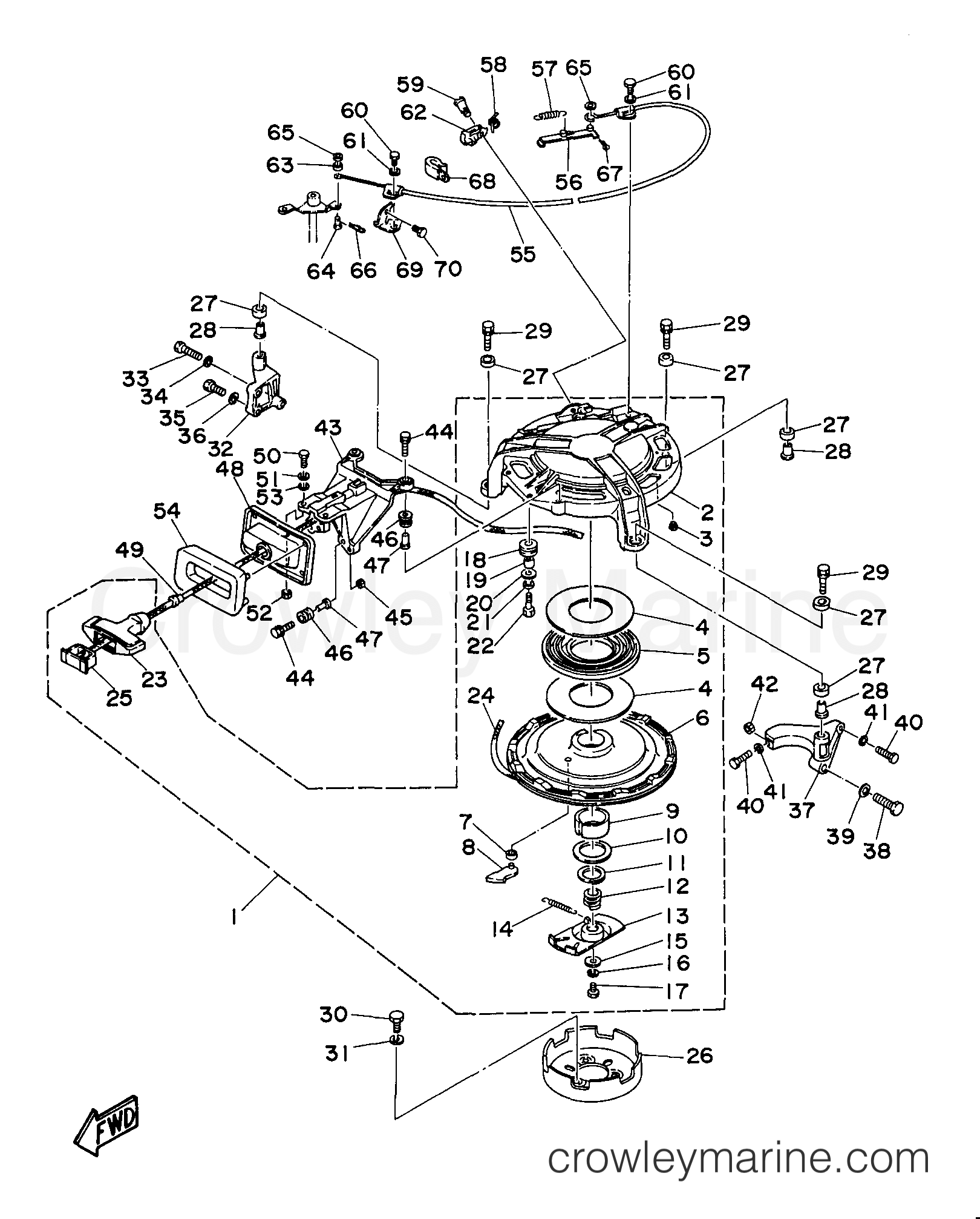 Yamaha Motors E75MLHW - STARTER