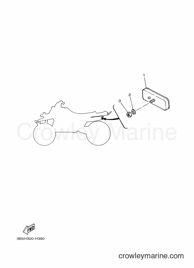 Yamaha Motors YFZ350 (3B5M) [010] - ELECTRICAL 2
