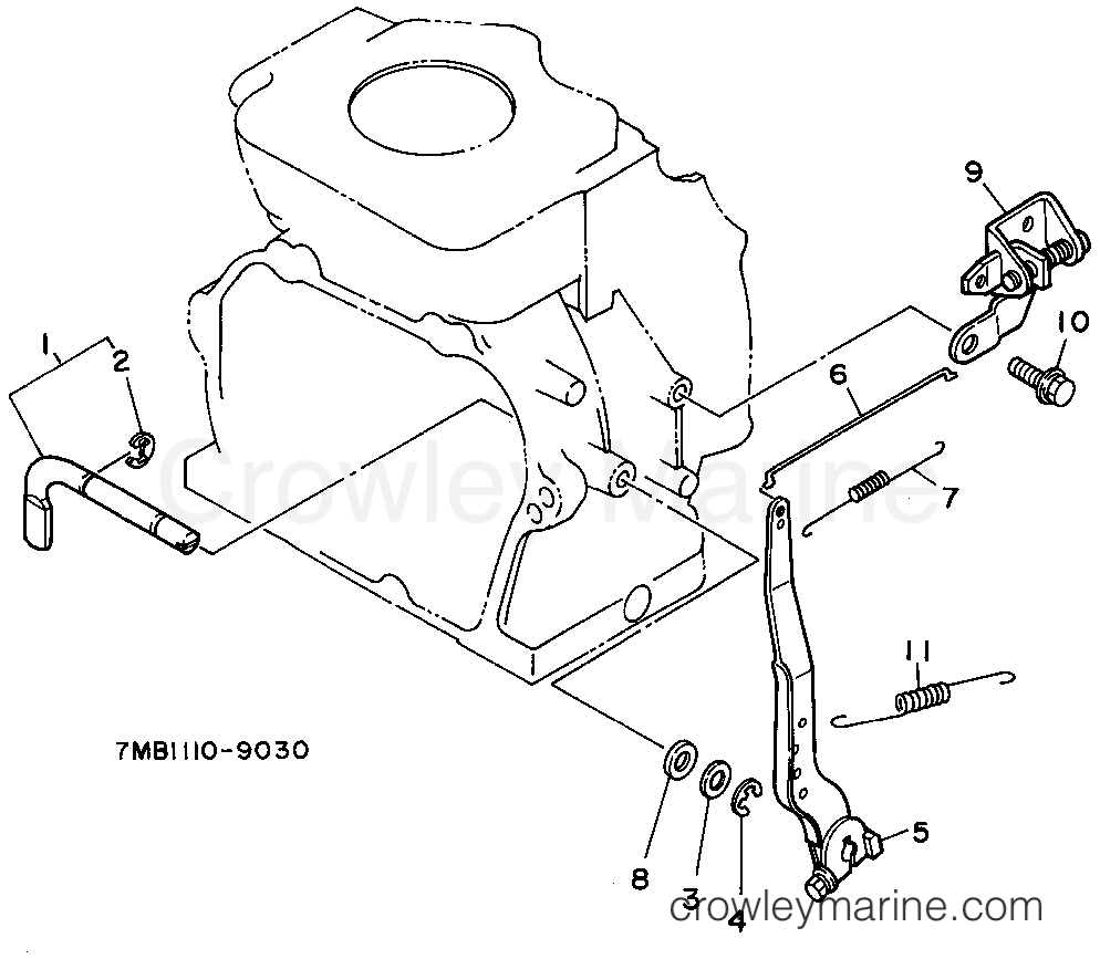 Yamaha Motors YG300S - GOVERNOR