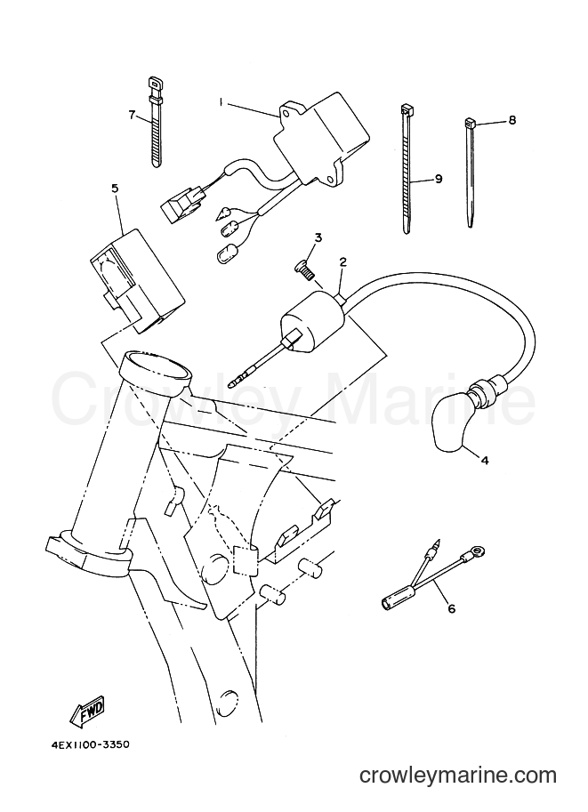1993 Dirt Bike YZ125 - YZ125 (4EX2) [020] - ELECTRICAL 1