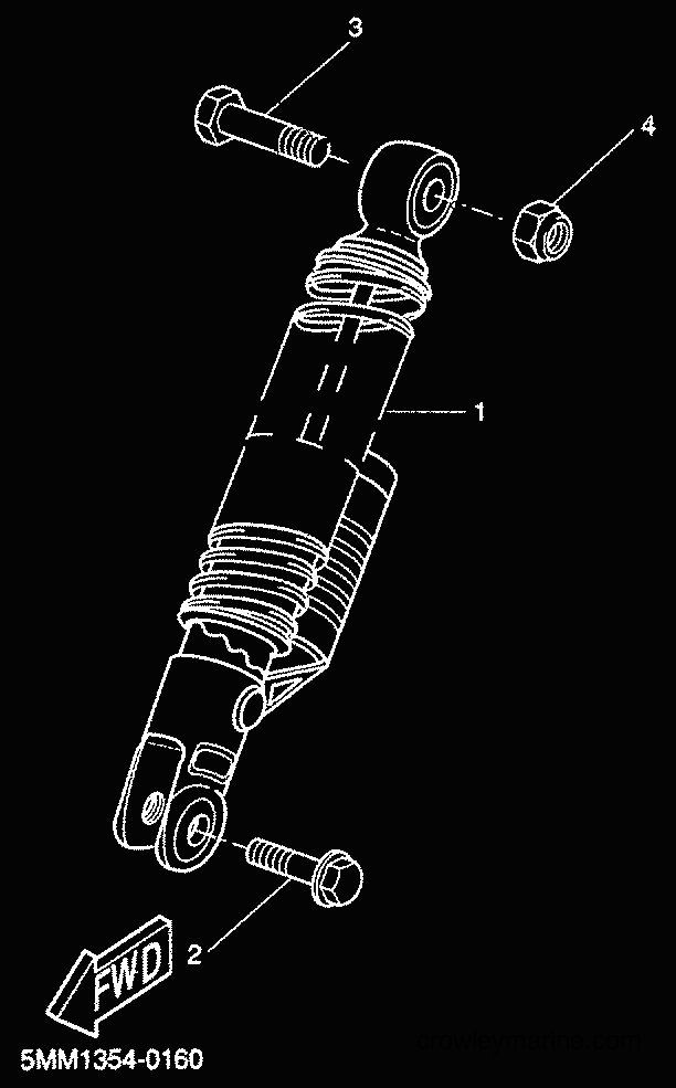 2000 Scooter CW50 - CW50 (5MN1) [020] - REAR SUSPENSION