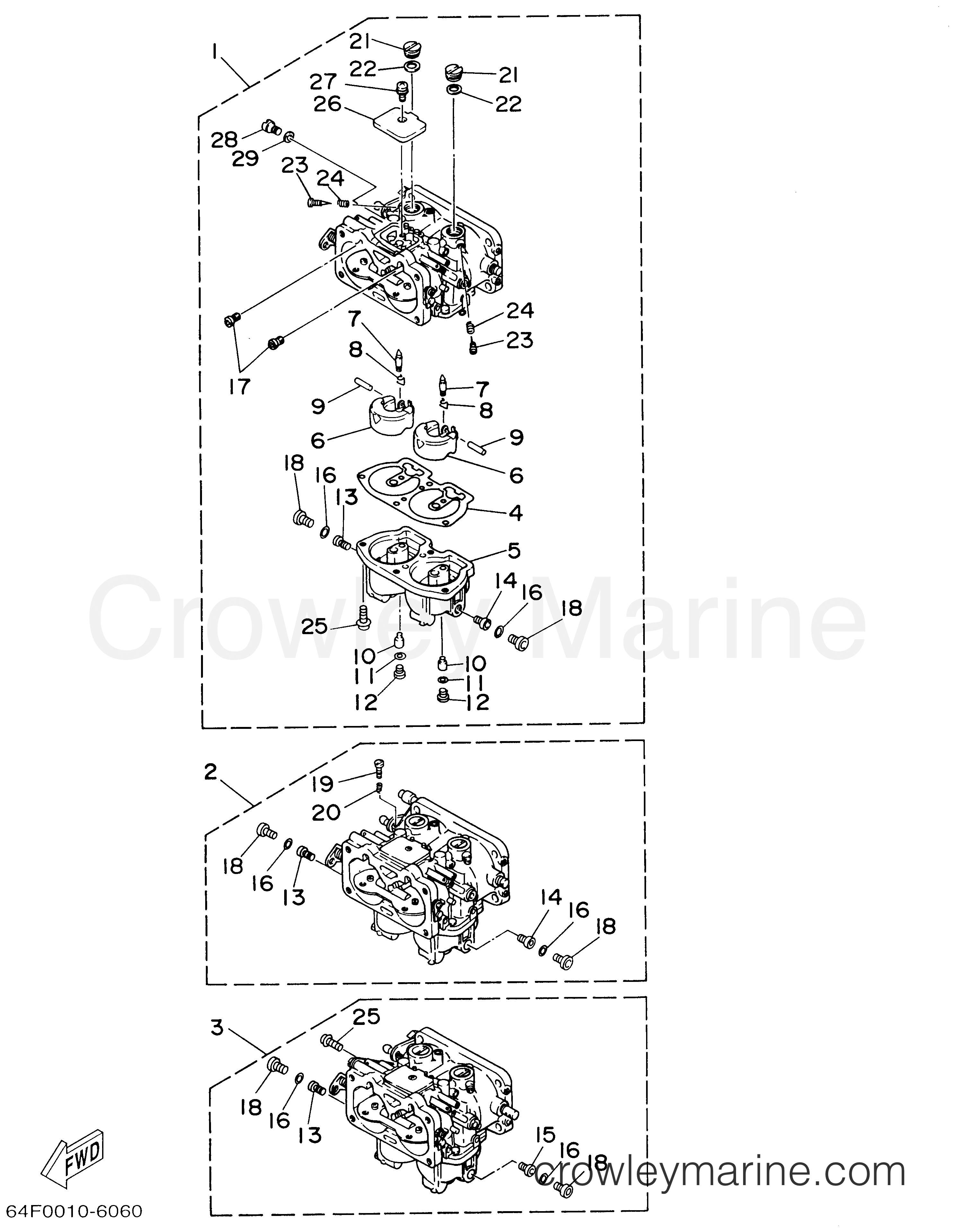 Yamaha Motors 150TXRA - CARBURETOR