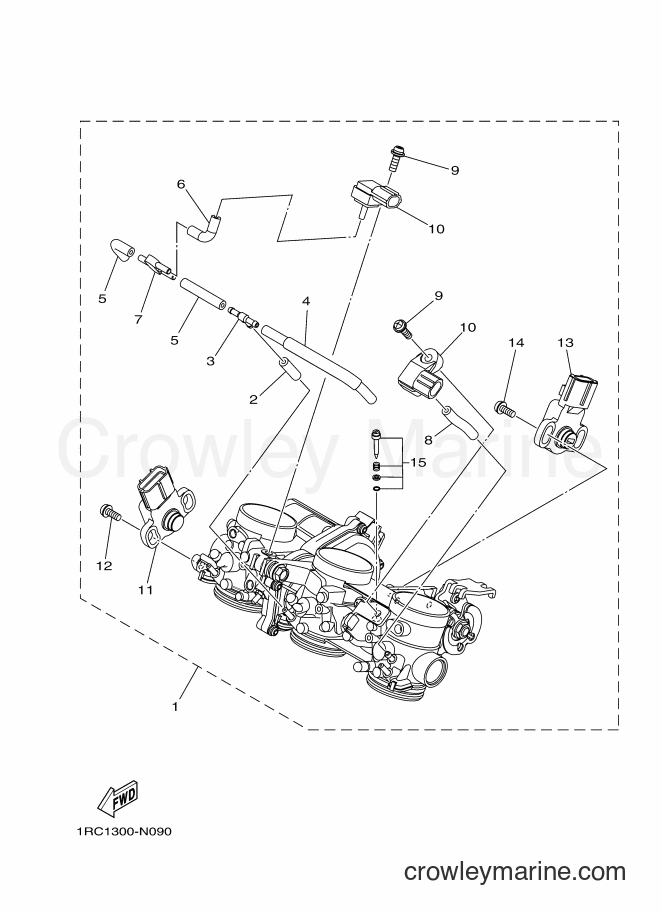 2014 Street Bike MT09A - MT09A (2DR1) [010] - INTAKE