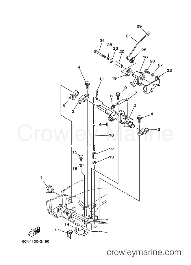 Yamaha Motors F8SMH-2011 (60R7) [070] - CONTROL
