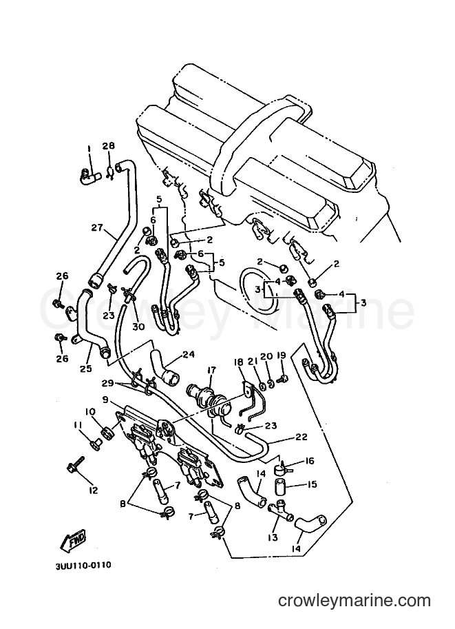1995 Sport Bike FZR600 - FZR600 (3HHE) [010] - EMISSION CONTROL DEVICE