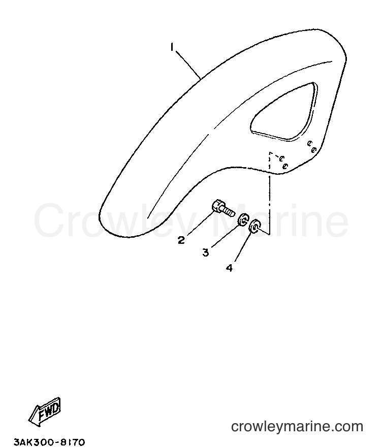 Yamaha Motors TZ250 (3LC1) [999] - FENDER