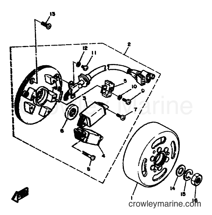 1991 Scooter DT50R - DT50R (4CT2) [999] - GENERATOR