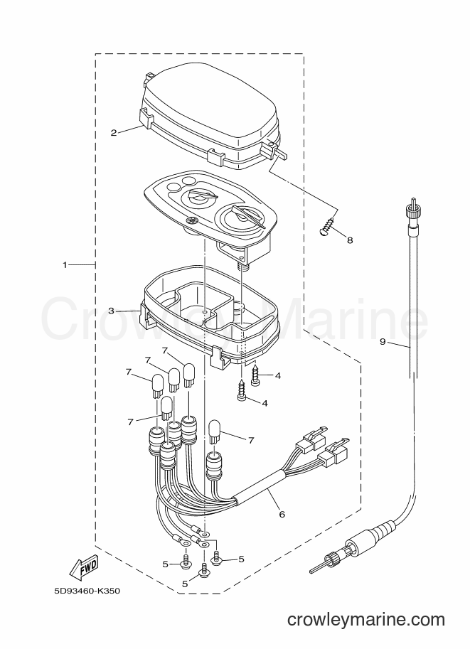 2011 Scooter T115LSE - T115LSE (5D93) [010] - METER