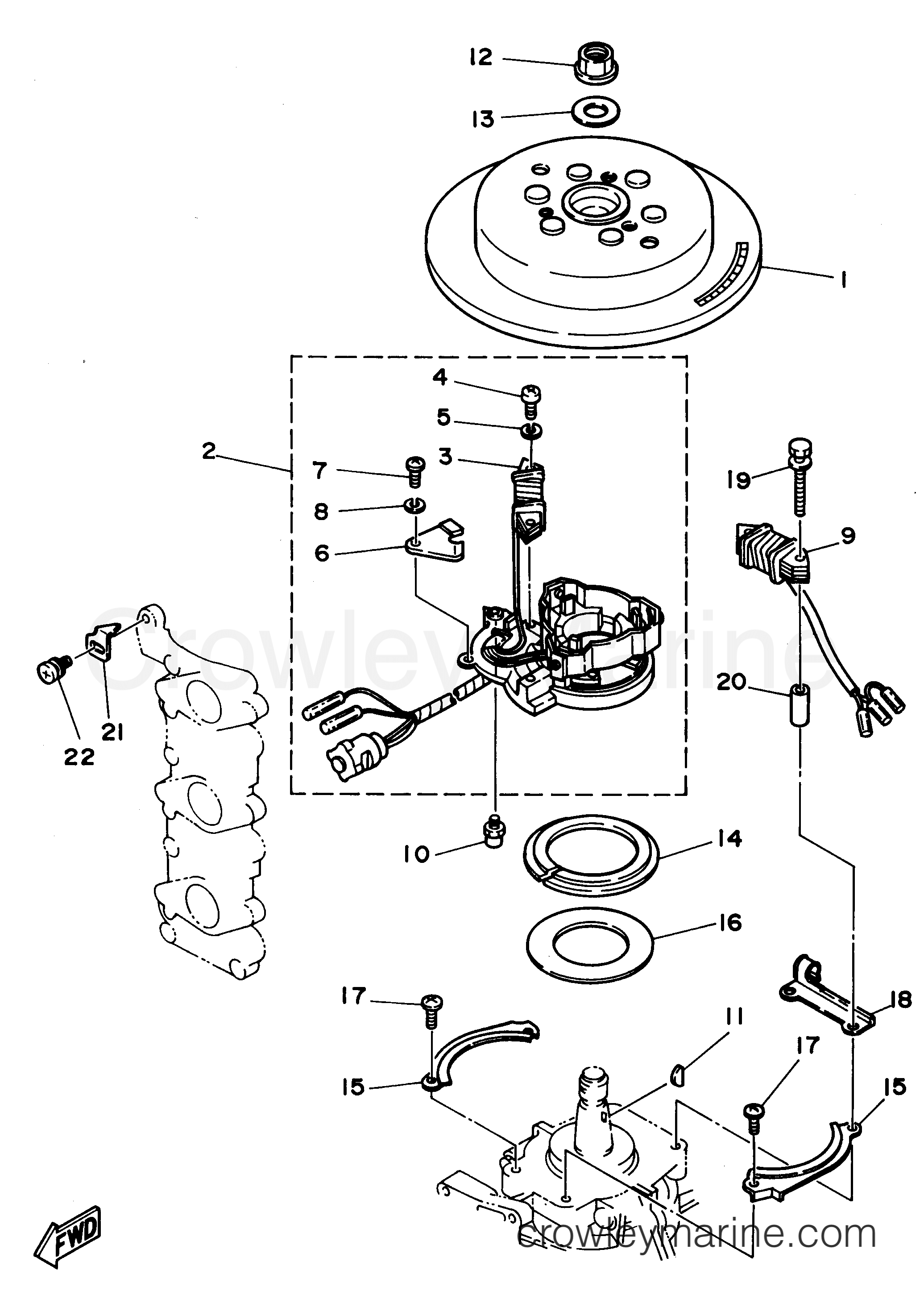 Yamaha Motors 30ELHT - GENERATOR