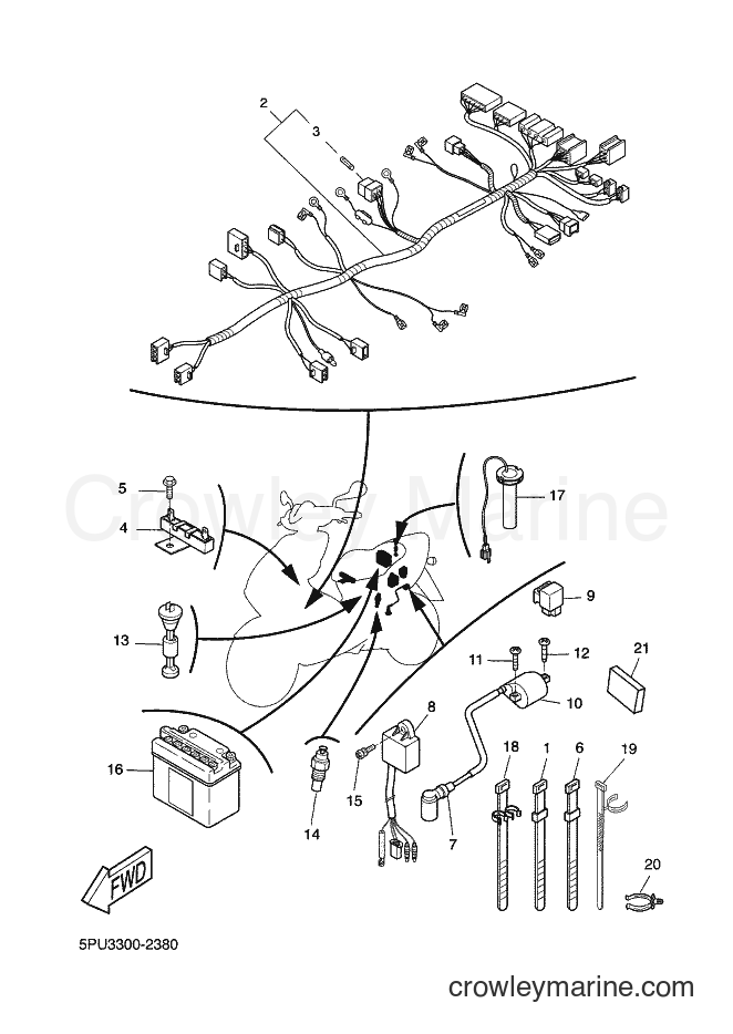 Yamaha Motors YQ50 (5PU3) [040] - ELECTRICAL 2