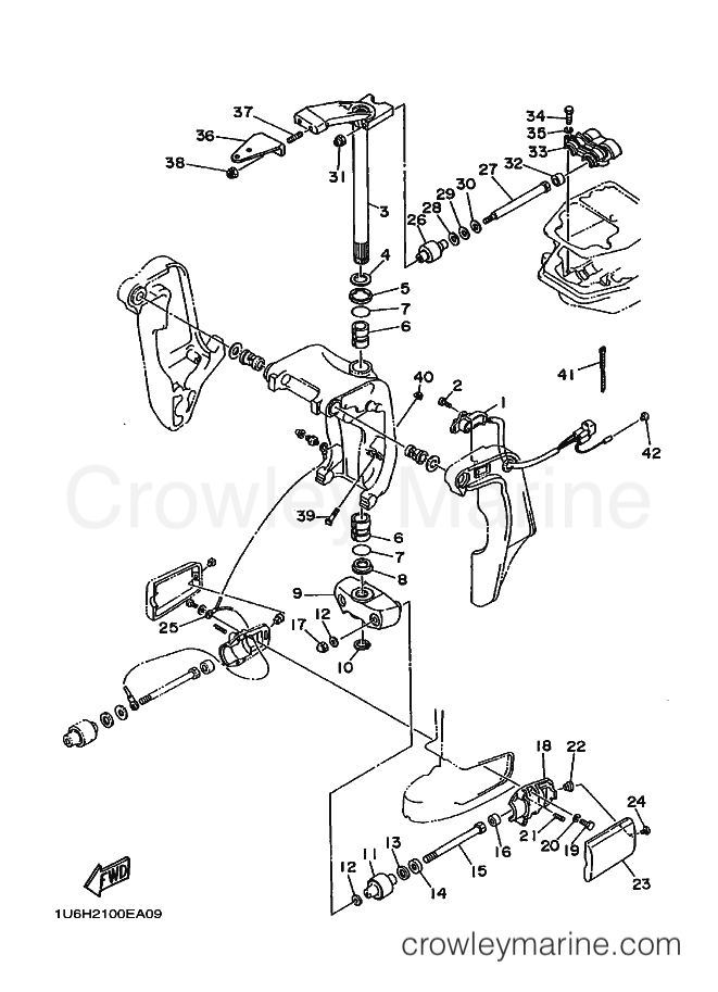 Yamaha Motors 60F (6H2) [050] - BRACKET 2