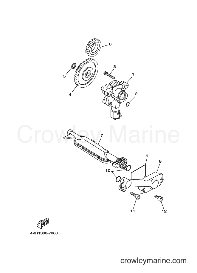 Yamaha Motors XVS650 (4VR2) [120] - OIL PUMP
