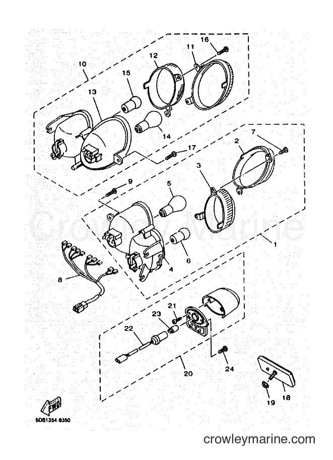 Yamaha Motors YP125E (5DSD) [010] - TAILLIGHT