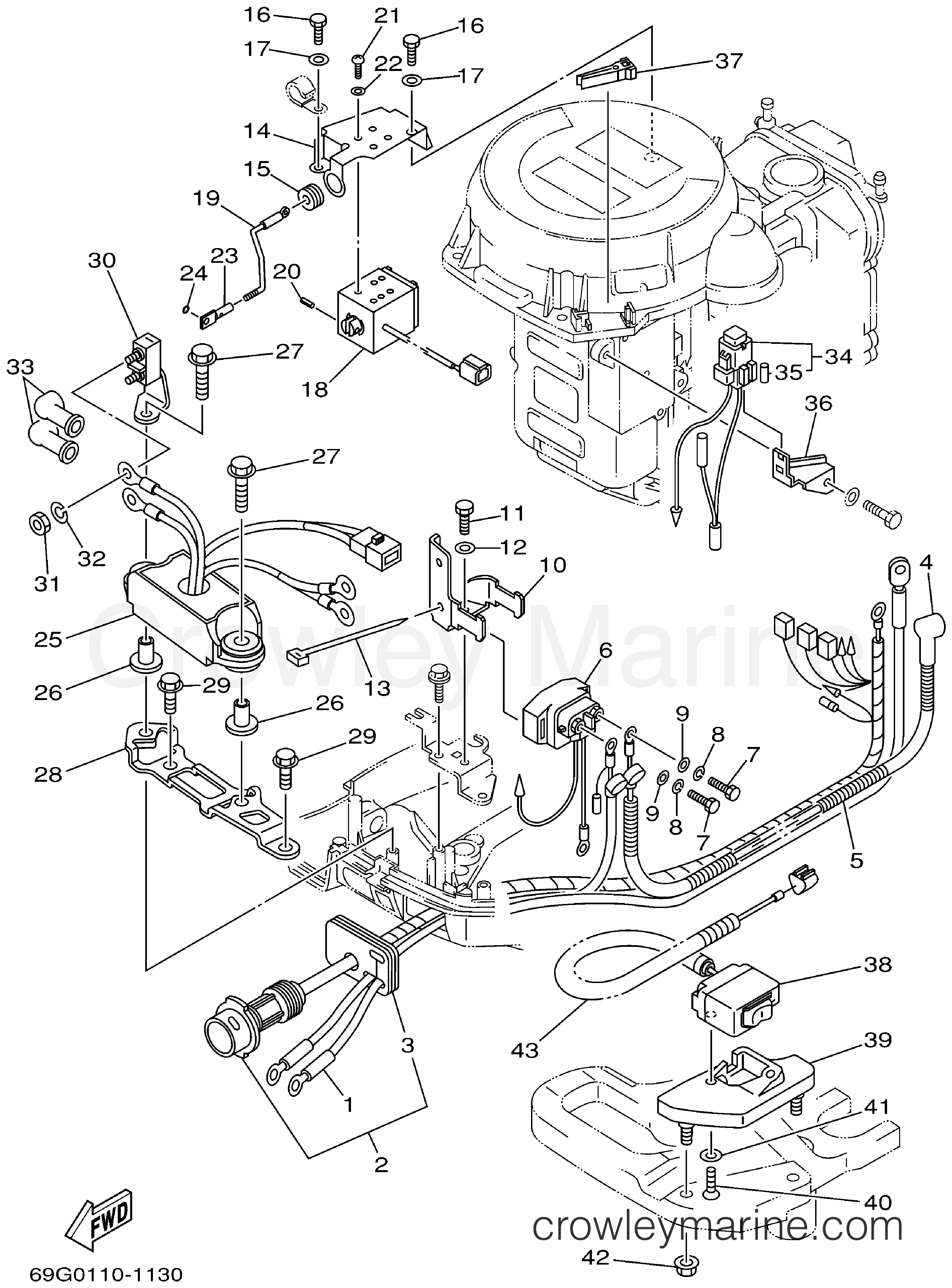 Yamaha Motors T8PLRA - ELECTRICAL 2