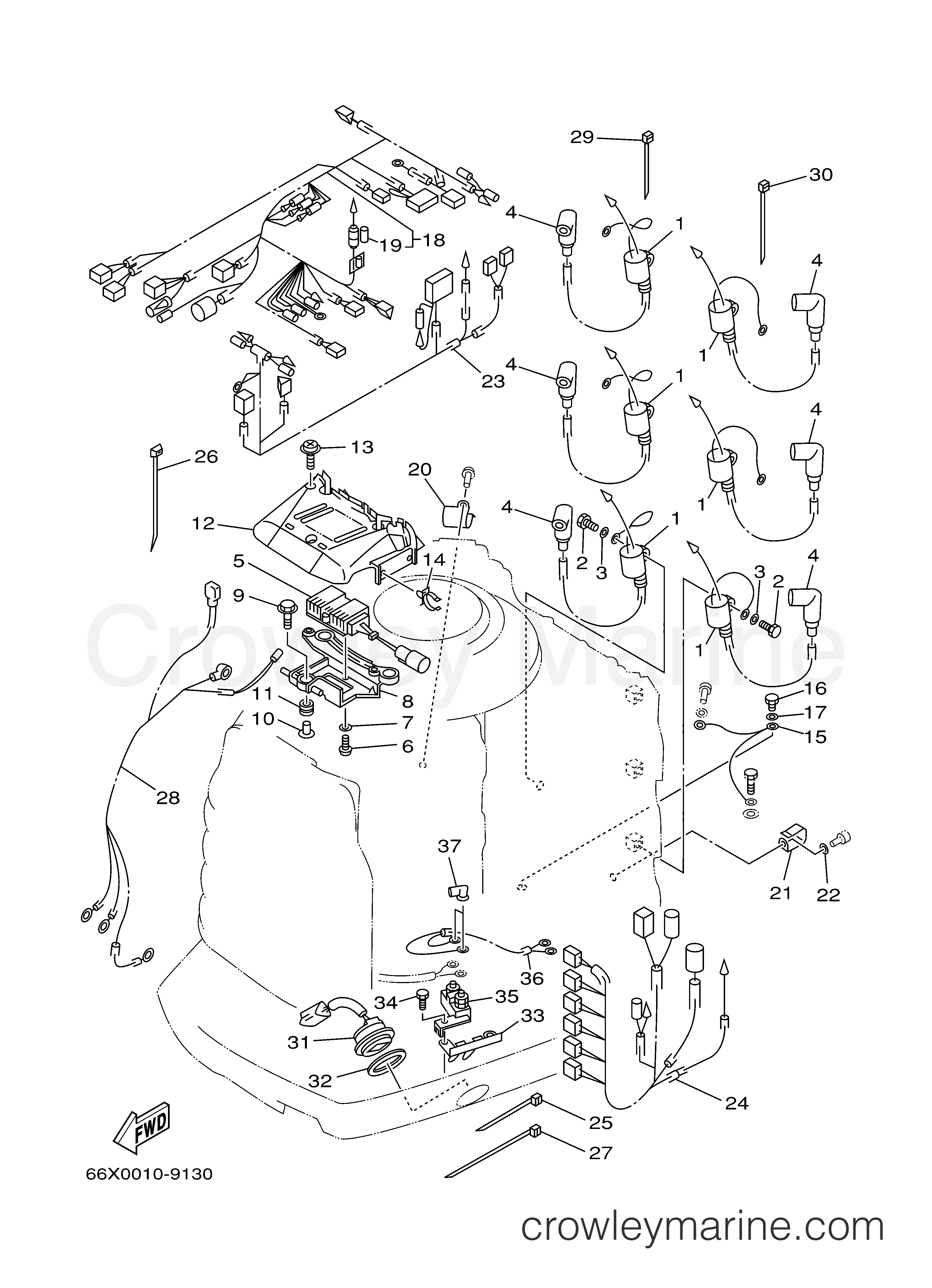 Yamaha Motors VX225TLRY - ELECTRICAL 2