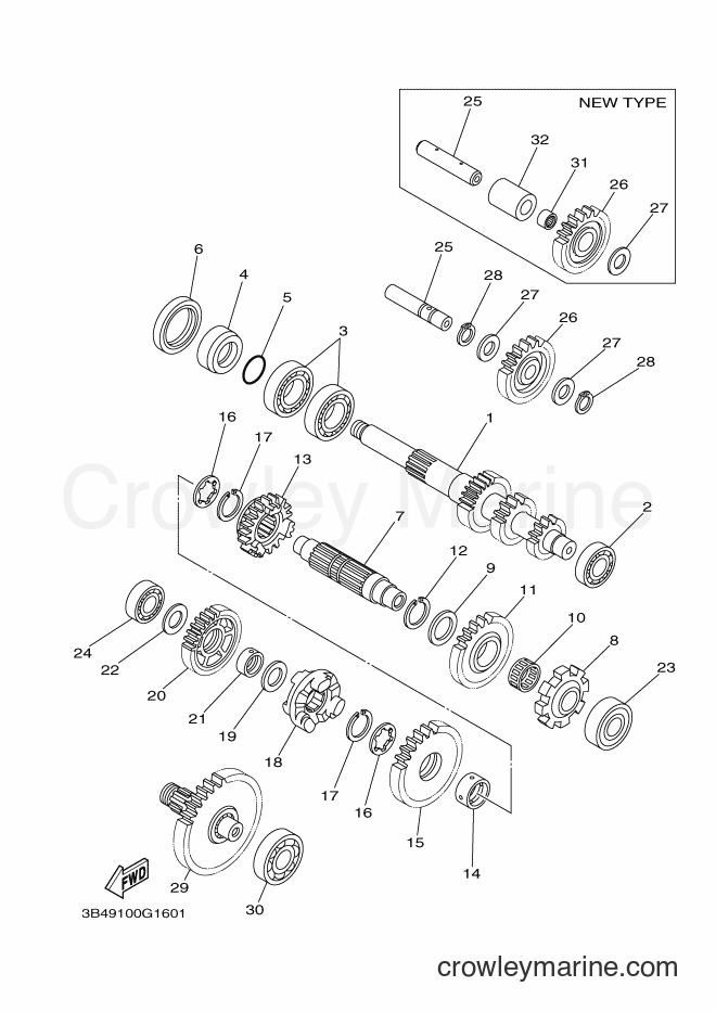 2010 ATV YFM700FWAD - YFM700FWAD (43PH) [010] - TRANSMISSION