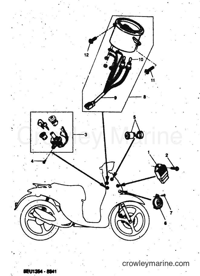 Yamaha Motors YH50 (5PF2) [030] - ELECTRICAL 1