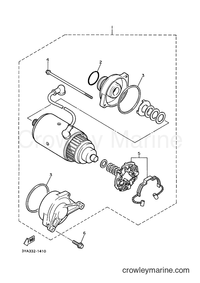 Yamaha Motors XJR1200SP (4PUB) [010] - STARTER