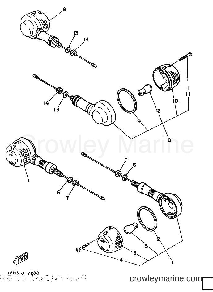 1987 Street Bike YB100 - YB100 (18N) [999] - FLASHER LIGHT