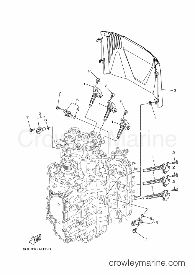 Yamaha Motors F250UCA-2017 (6CG8) [220] - ELECTRICAL 2