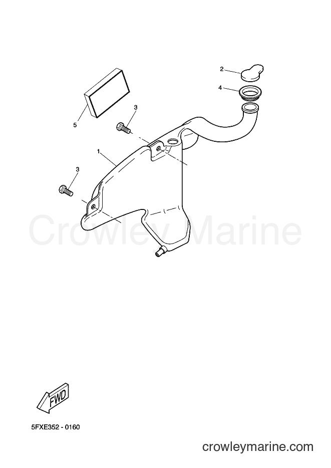 2005 Scooter CW50RS - CW50RS (2B14) [030] - OIL TANK