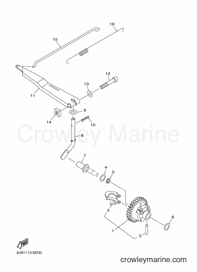 2013 Snowmobile SRX120 - SRX120 (8JM1) [010] - GOVERNOR