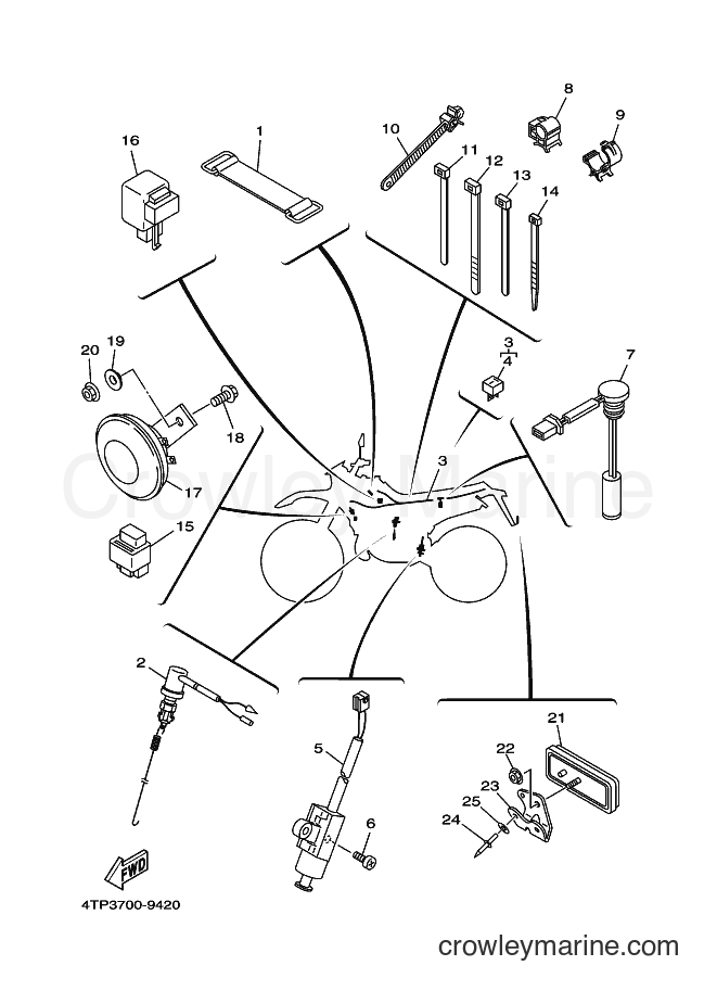 1999 Dirt Bike DT230 - DT230 (4TP3) [010] - ELECTRICAL 2