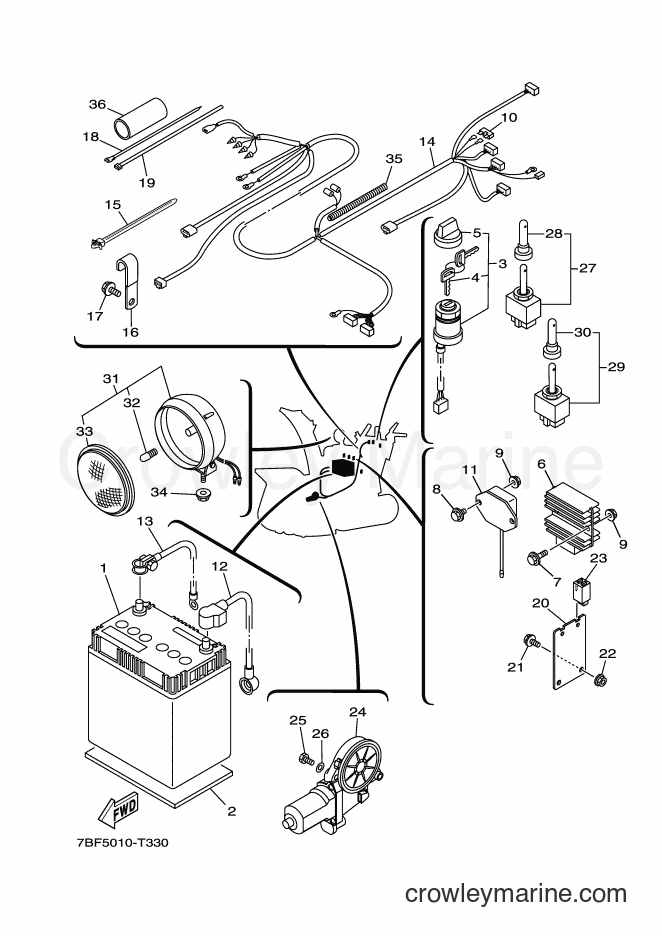 2018 Snowblower YT1390X - YT1390X (7BF5) [010] - ELECTRICAL 1