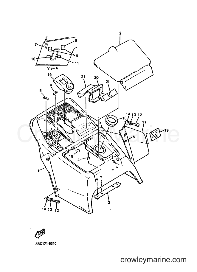 Yamaha Motors BR250L (8BC2) [030] - INSTRUMENT PANEL