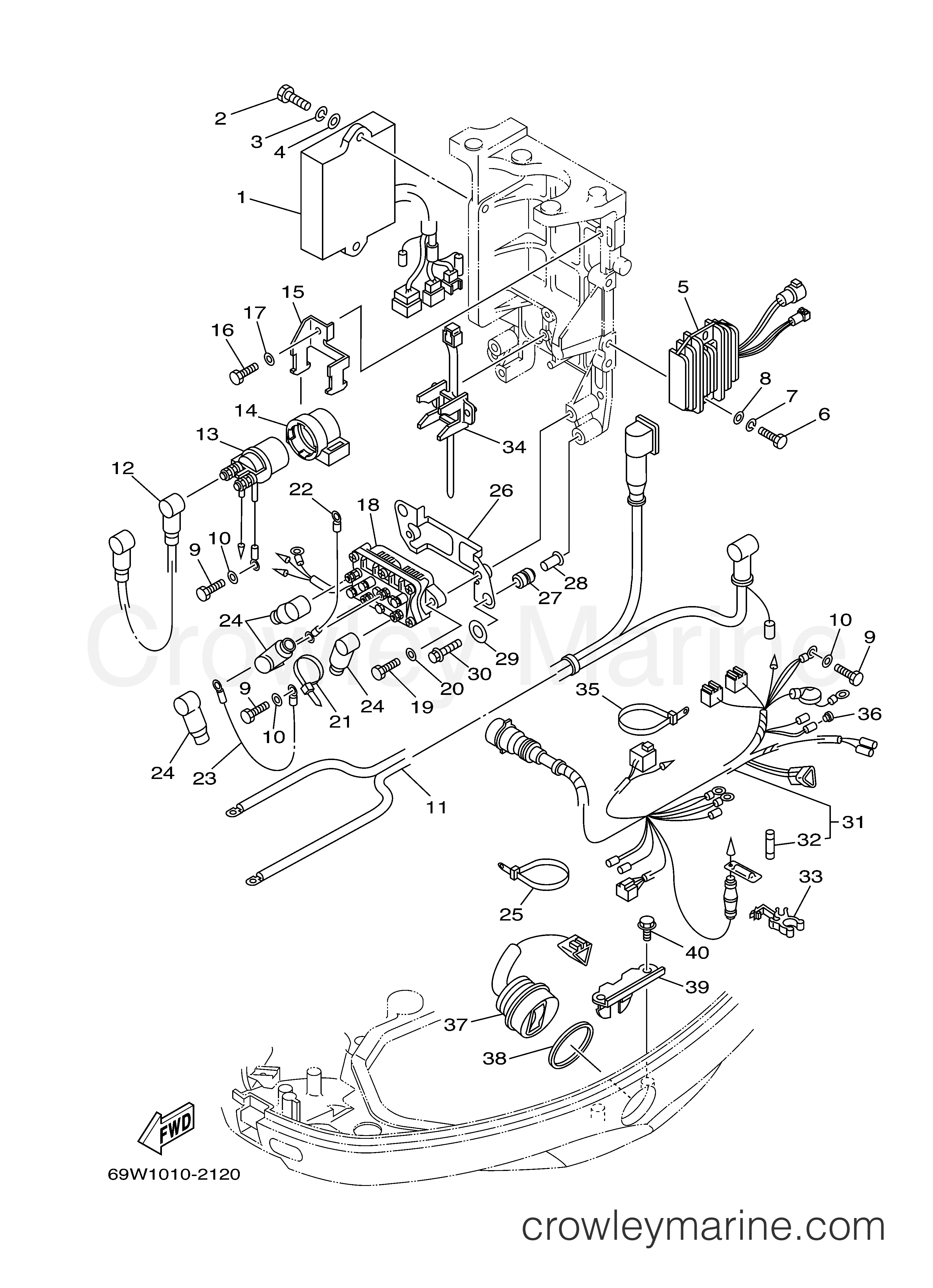 Yamaha Motors T60TLRB - ELECTRICAL 2