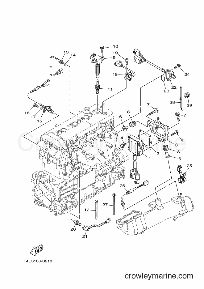 Yamaha Motors VC1800-S (F4E4) [010] - ELECTRICAL 2