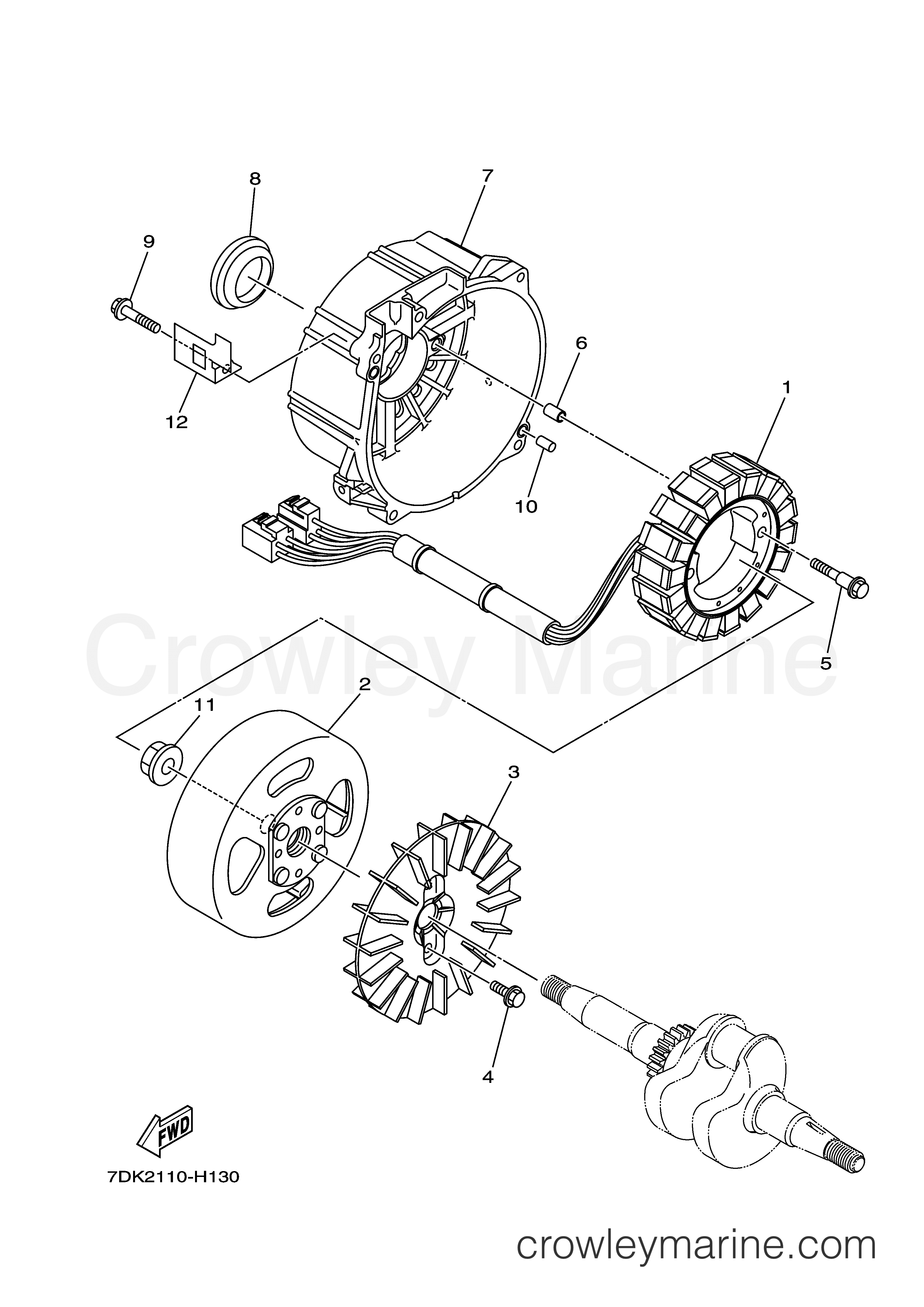 2010 Generator 2000 - EF2000ISCH - GENERATOR