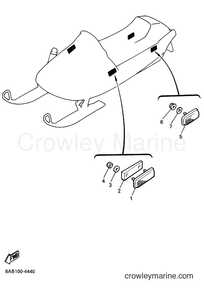 Yamaha Motors VX500 (8AB1) [020] - ELECTRICAL 4